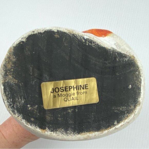 Wooden Cat Folk Art Jospehine - a Moggie from Quail Handpainted - Picture 7 of 7